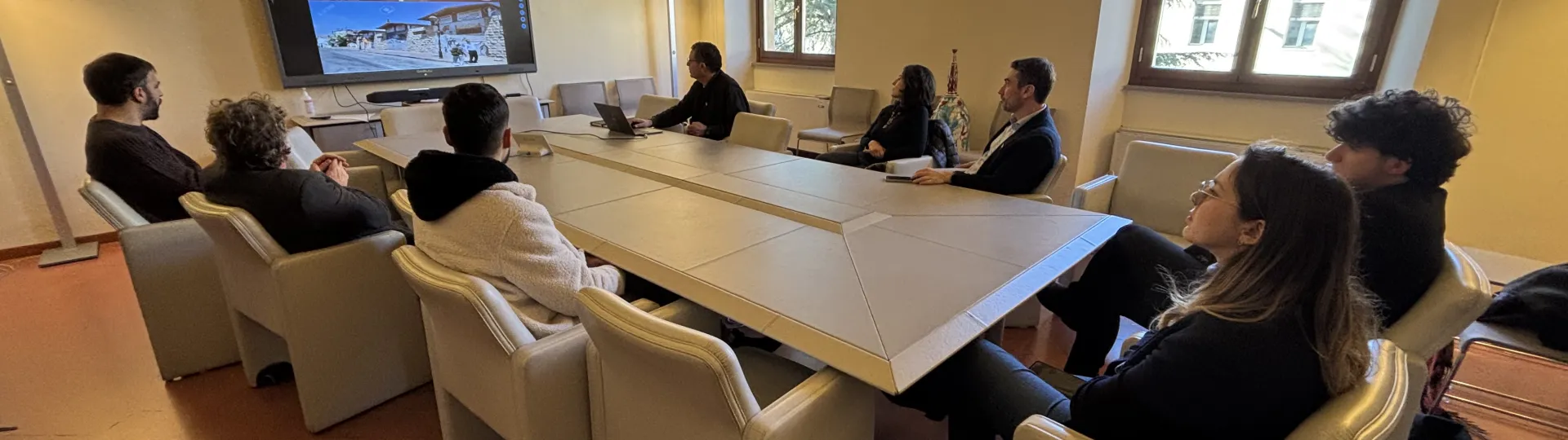 Incontro con Palestinian Center for Media, Research and Development