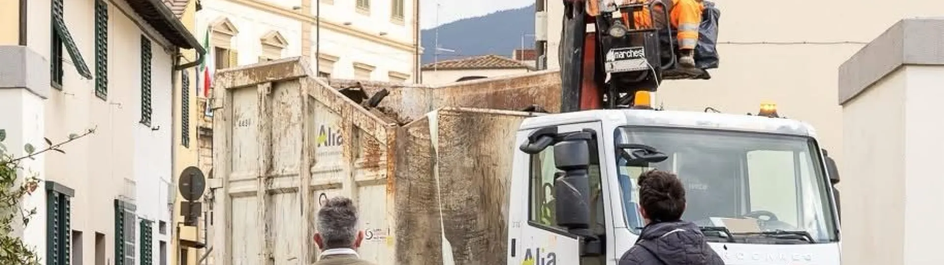 rifiuti alluvionati