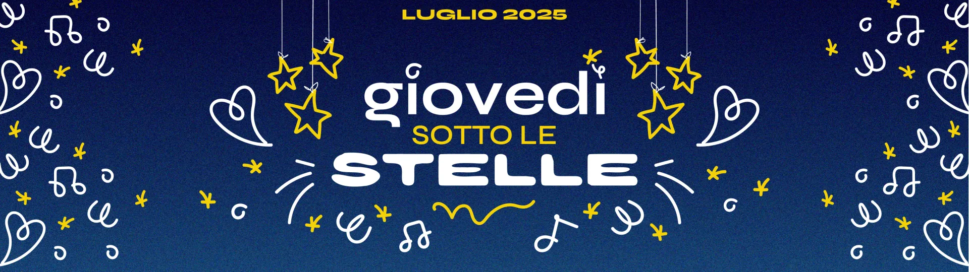 giovedi sotto le stelle