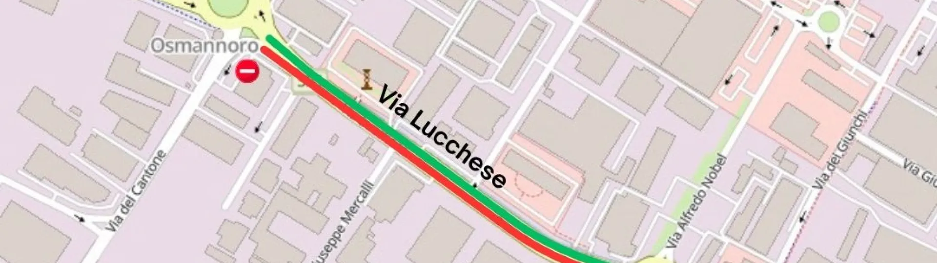 chiusura via lucchese 