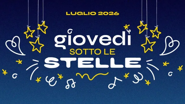 banner giovedì sotto le stelle 2026