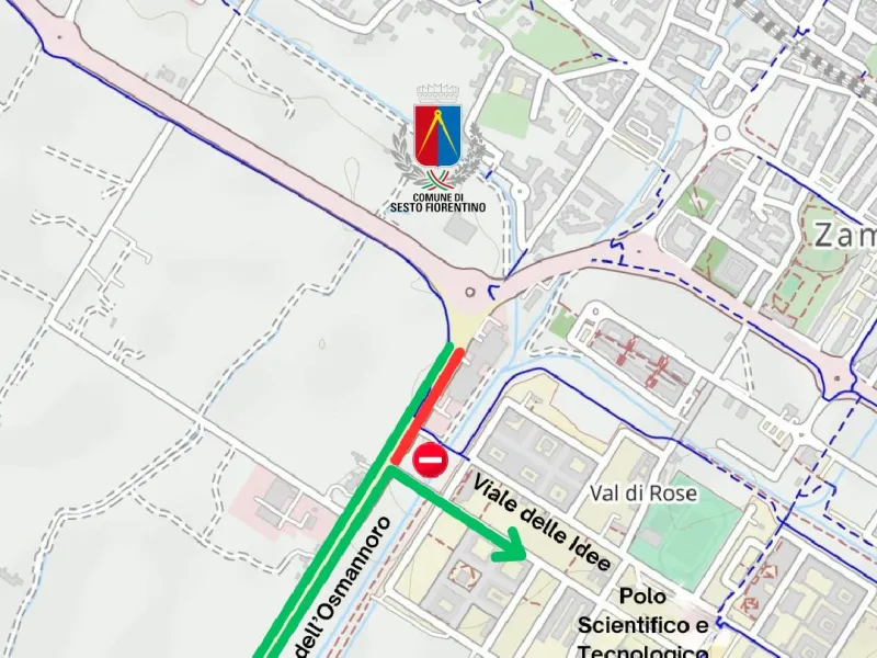 via osmannoro chiusa