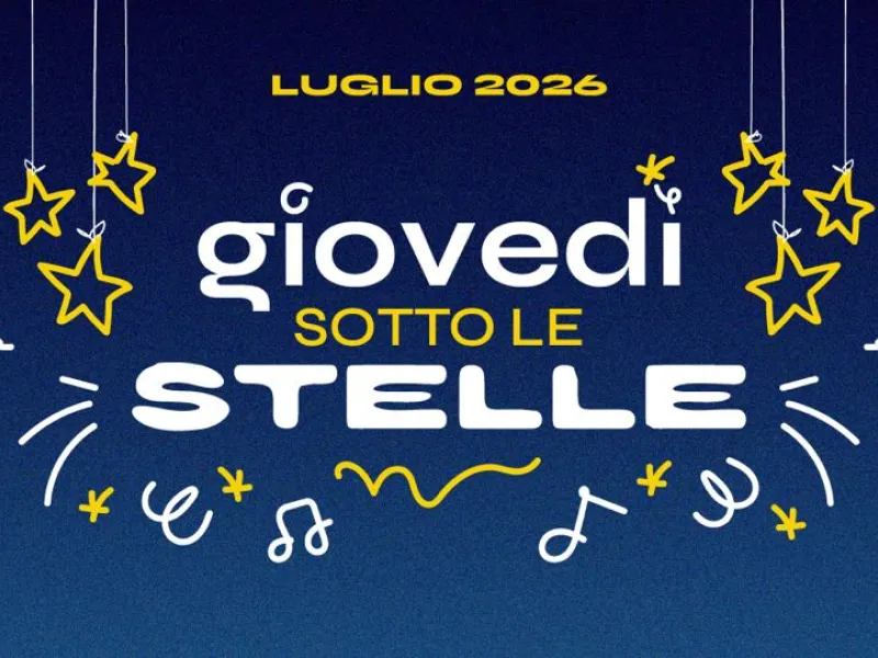 banner giovedì sotto le stelle 2026