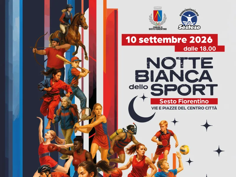 notte bianca dello sport 2026