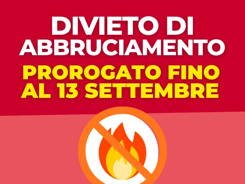 proroga divieto abbruciamento 2026