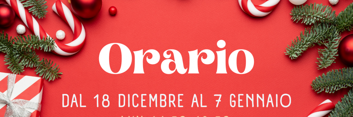 orario natalizio