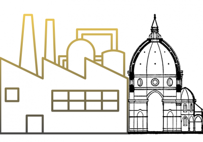 firenze città delle fabbriche disegno