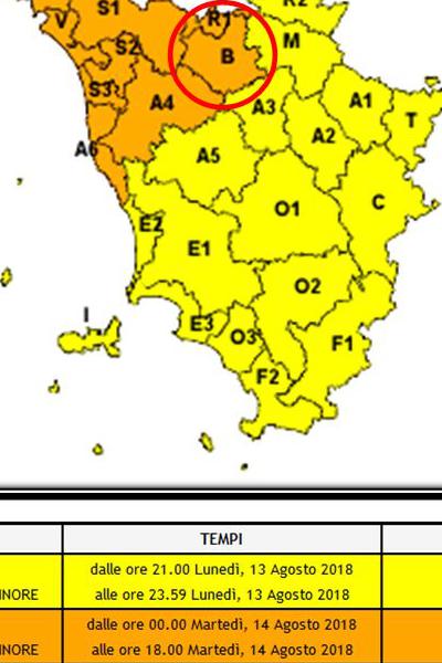 Bollettino di Criticità