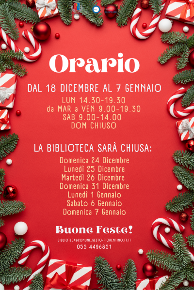 orario natalizio
