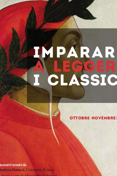 Dante dalla locandina di Imparare a Leggere i Classici