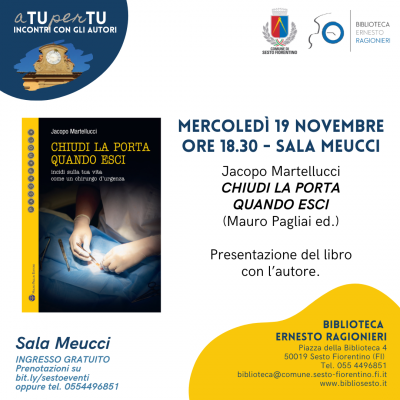 CHIUDI LA PORTA QUANDO ESCI