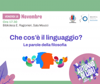 linguaggio filosofia
